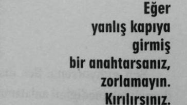 seni sevmeyen birini sevmekten vazgecmek