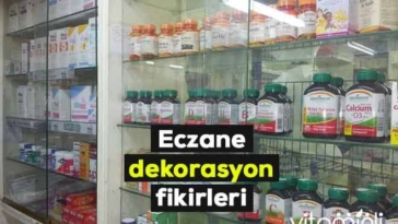 eczane dekorasyon fikirleri 2022 2